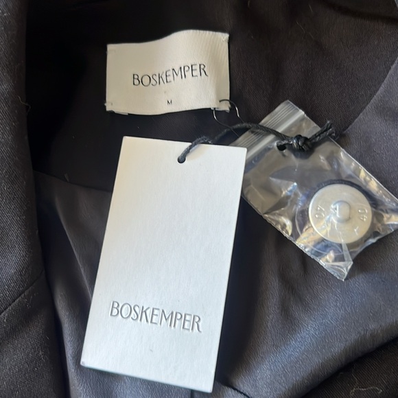 BOSKEMPER REVOLUTION BLAZER/MINI DRESS IN NOIR BLACK SIZE MEDIUM NWT - Picture 11 of 13